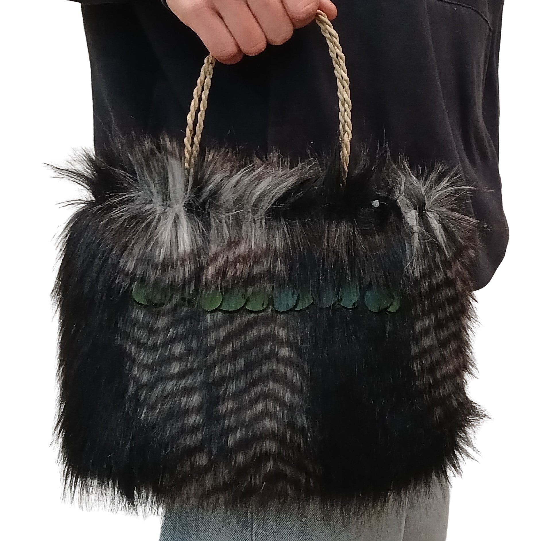 Fur Bag BLACK RURU