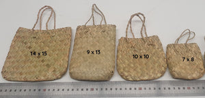 Small Woven Kete - Natural (5 sizes)