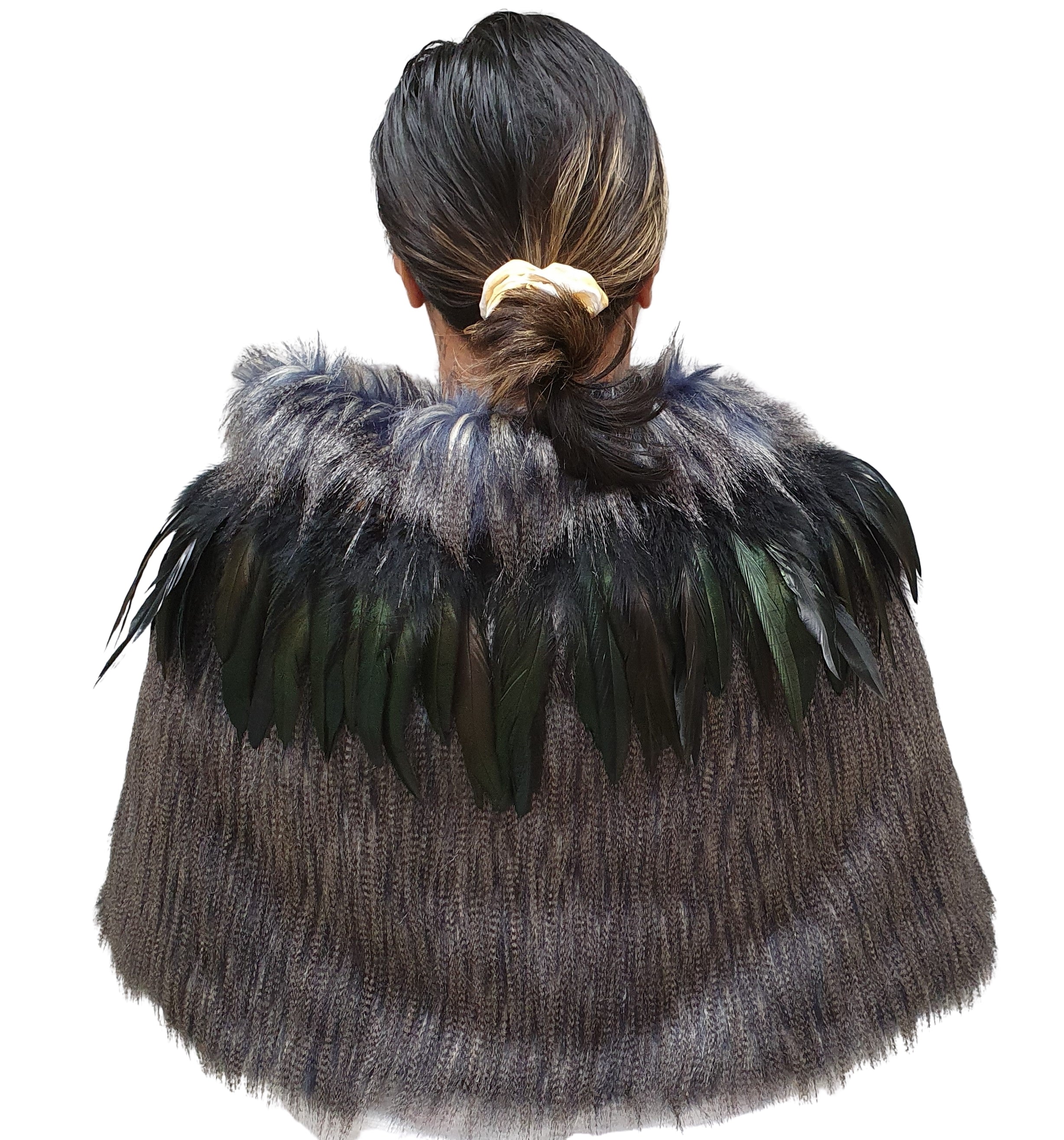 Child's Korowai or Adult's Half BLUE