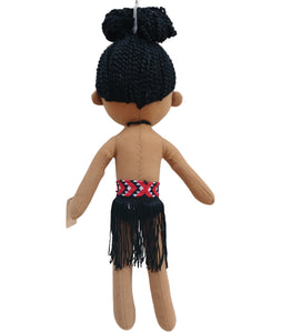 Maori Boy Doll (Kapa Haka Maori Doll)