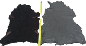 Slink Lamb Skins; Dark Brown