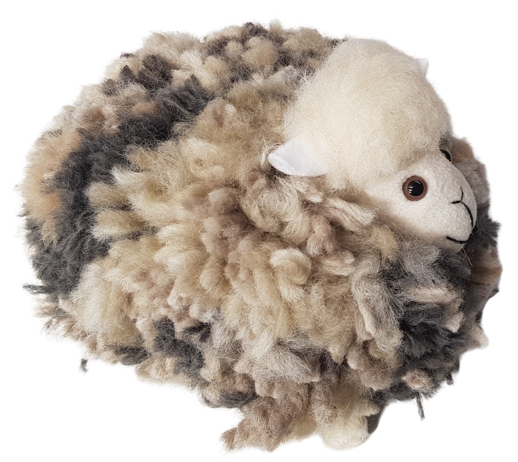 Raggedy Wool toy Sheep Textured