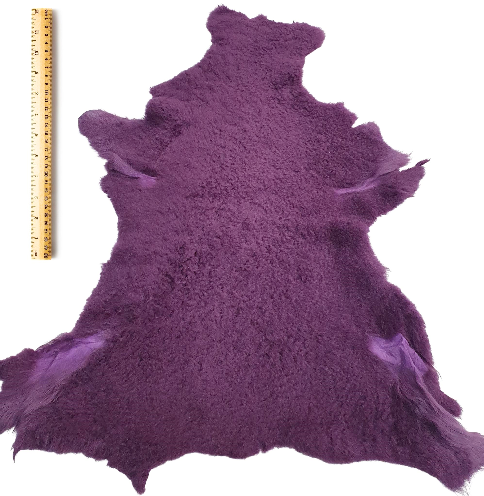 Slink Lamb Skins; Grape (purple)
