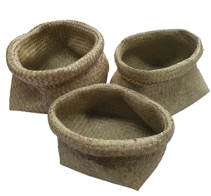 Basket Set with Roll Edges