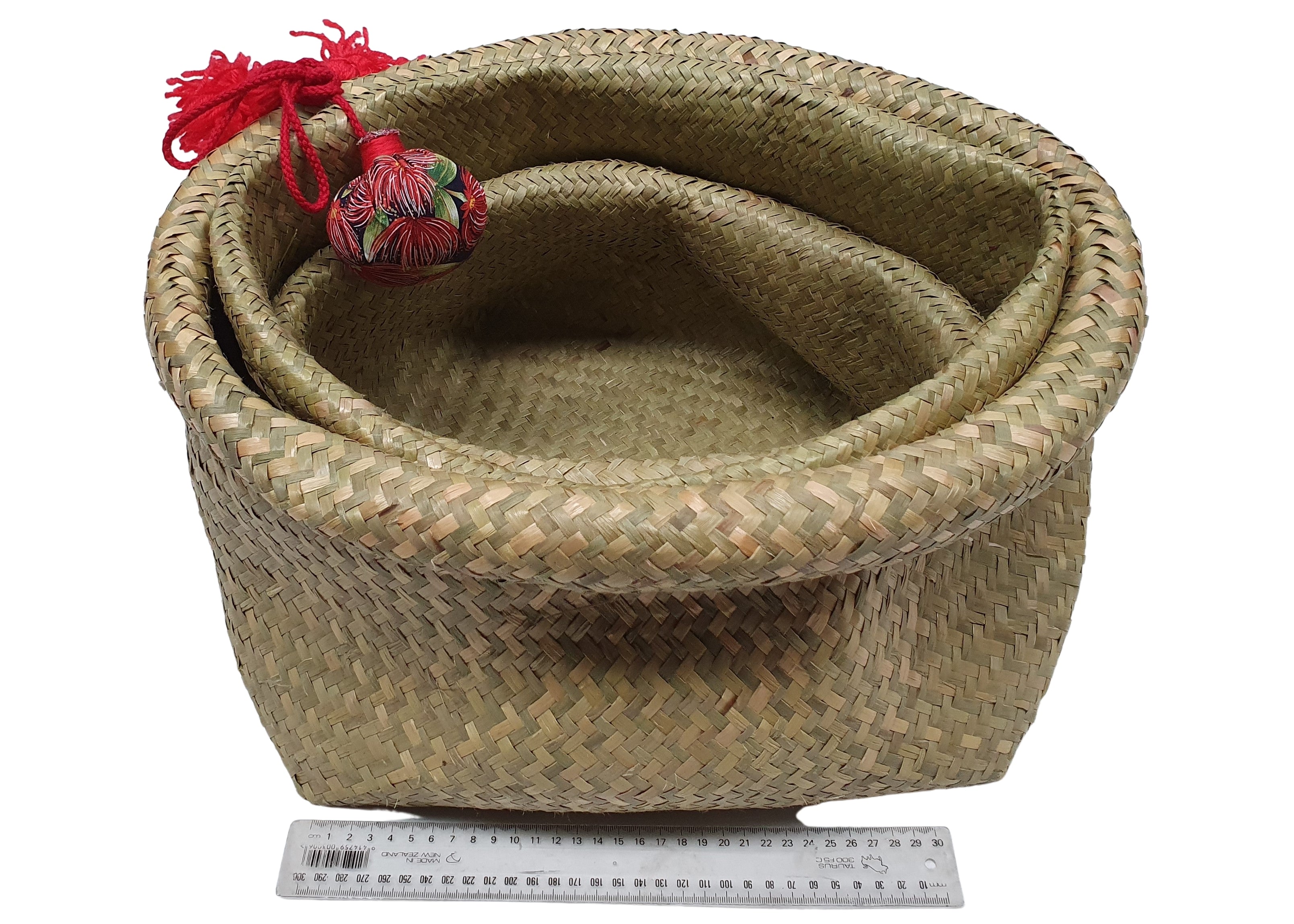 Basket Set with Roll Edges