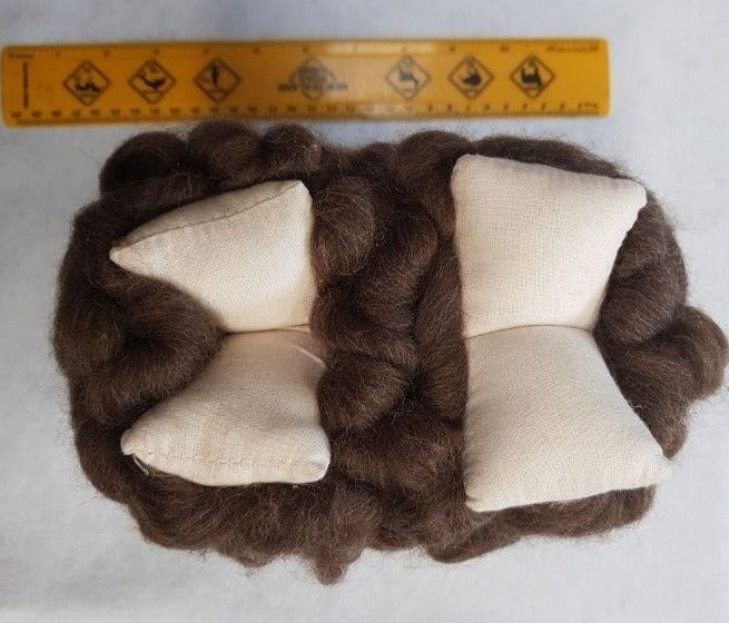 Large Loopy Wool Sheep (brown)