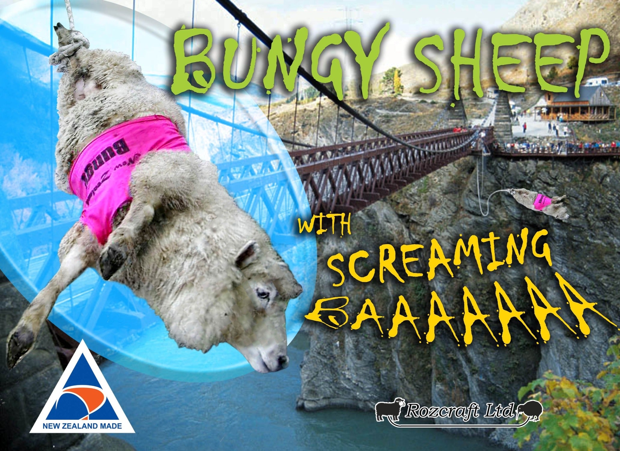 Kawarau Bridge Bungy Sheep