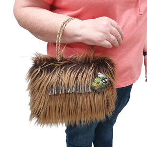 ROIMATA bag with wool tassles