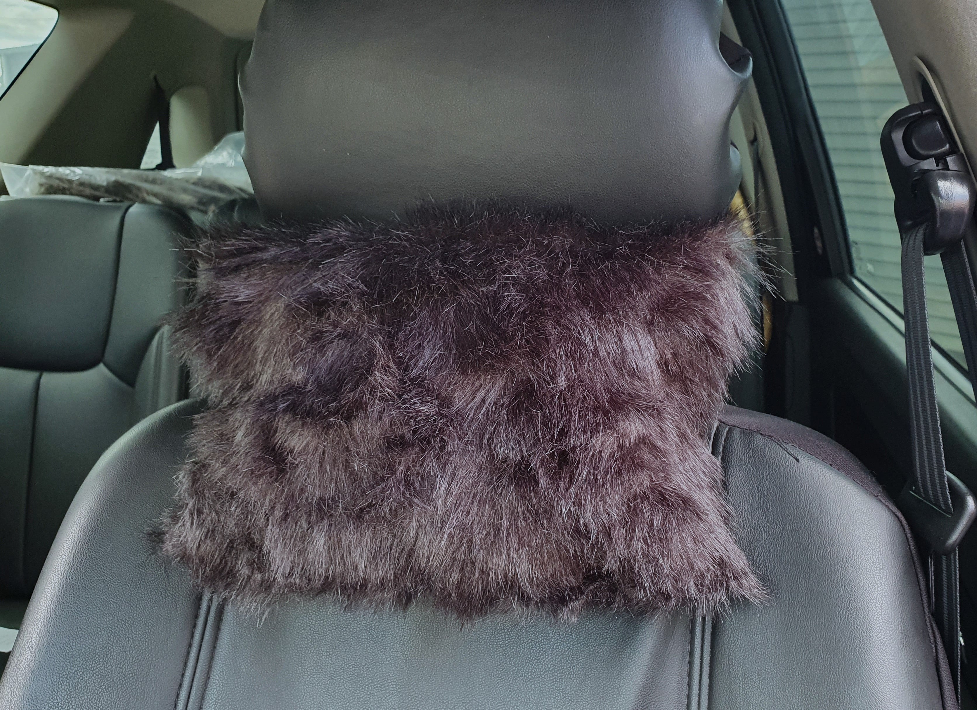 Car Headrest Fur Cushions
