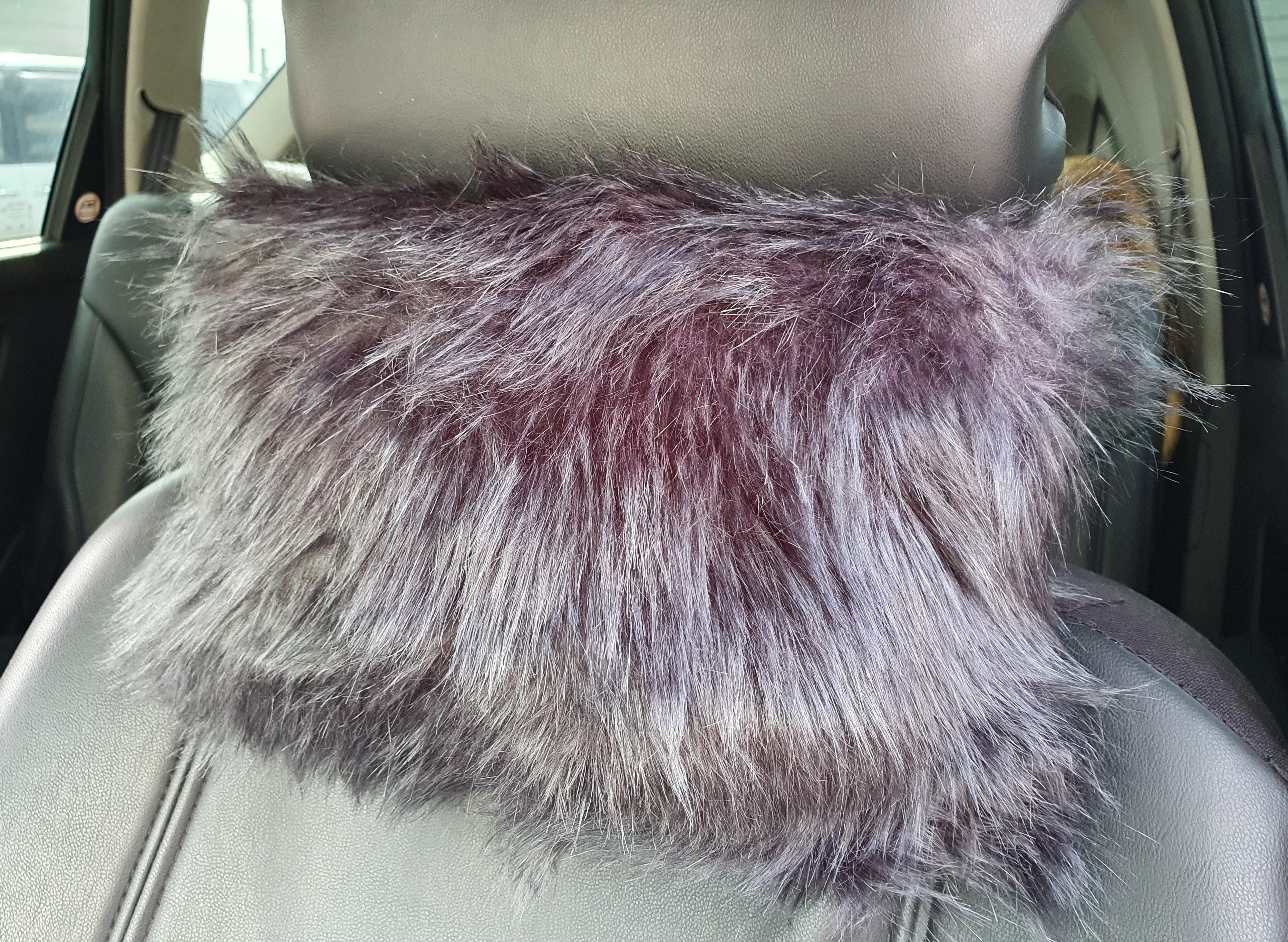 Car Headrest Fur Cushions