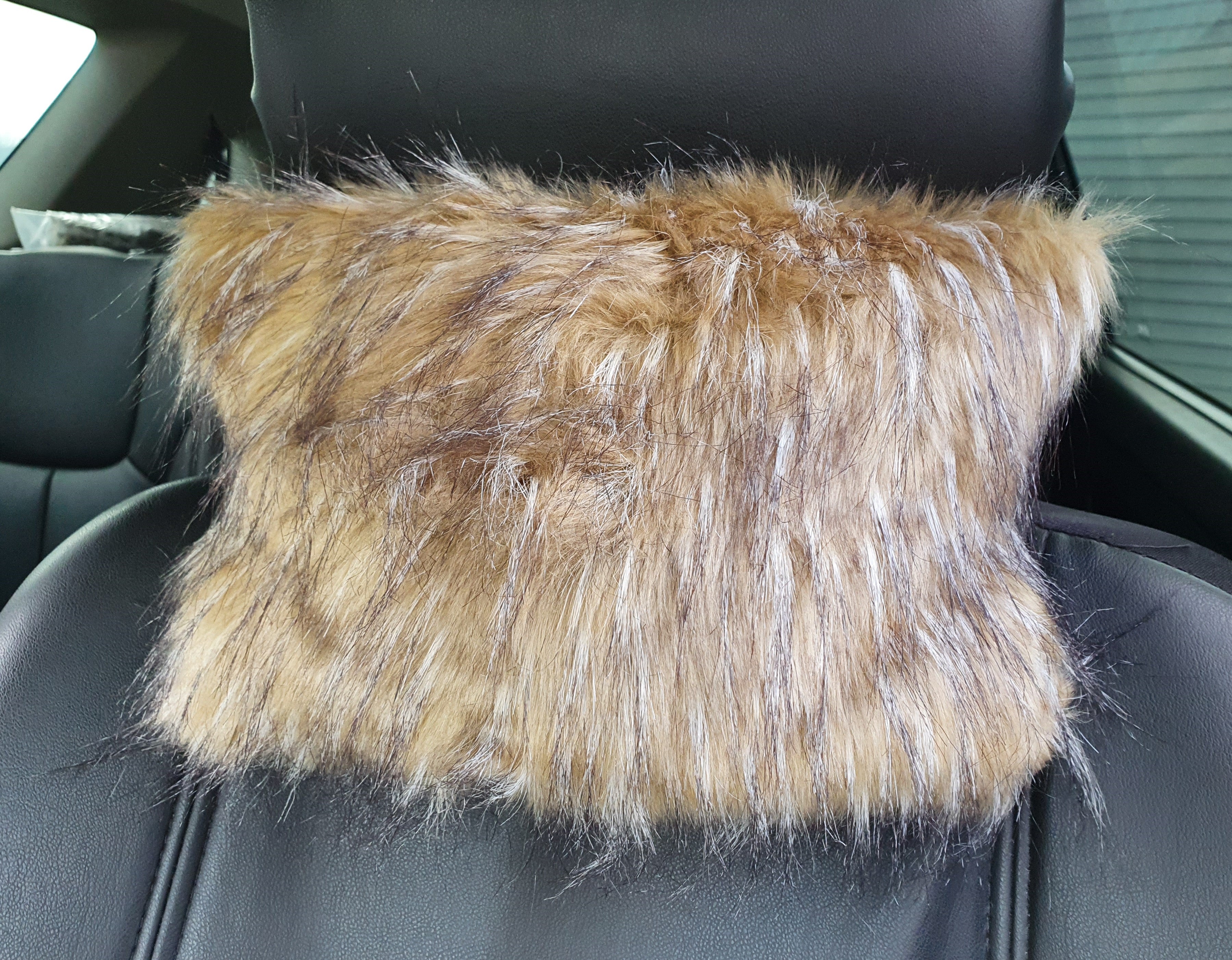 Car Headrest Fur Cushions
