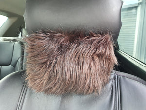 Car Headrest Fur Cushions