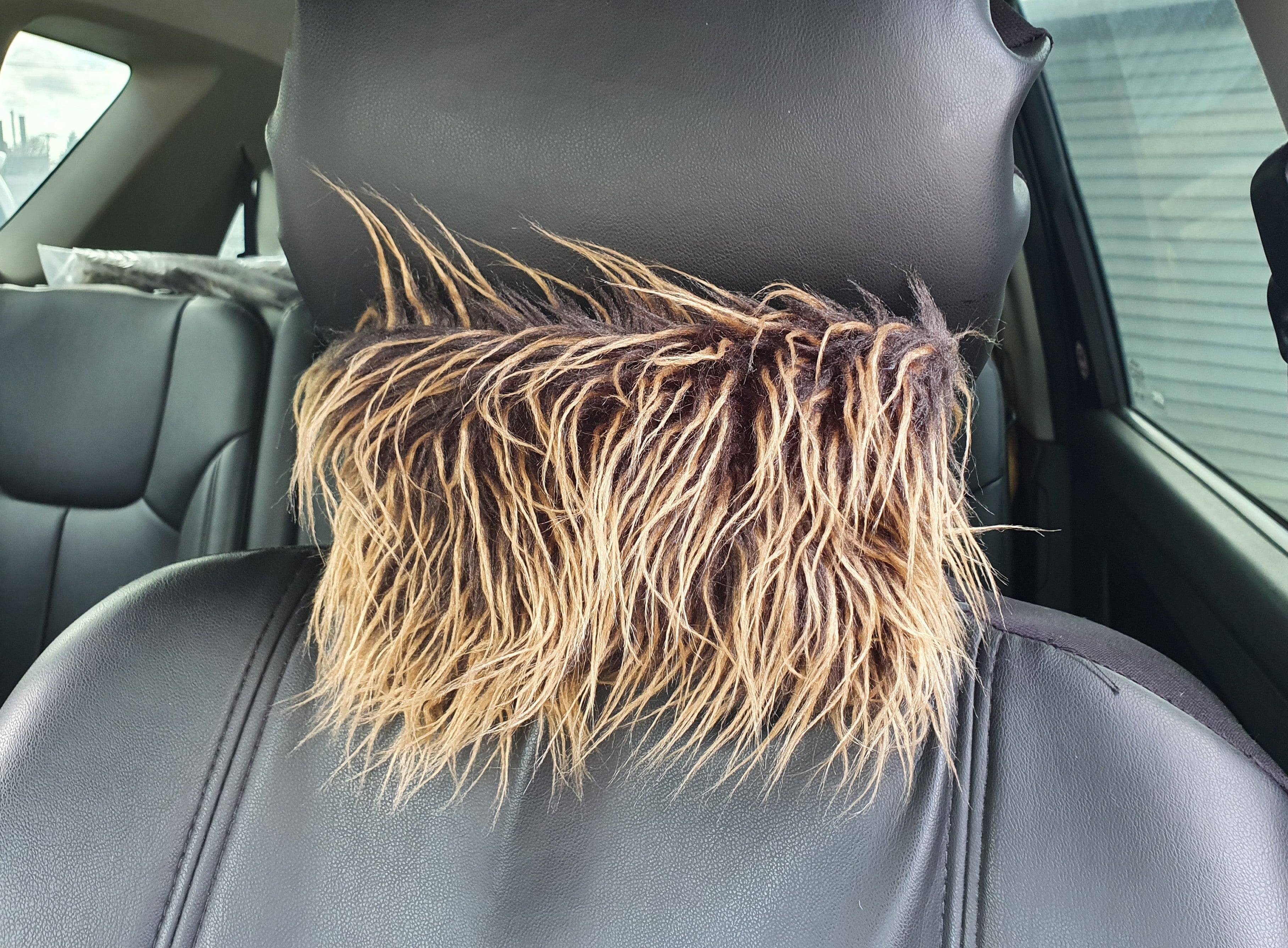 Car Headrest Fur Cushions