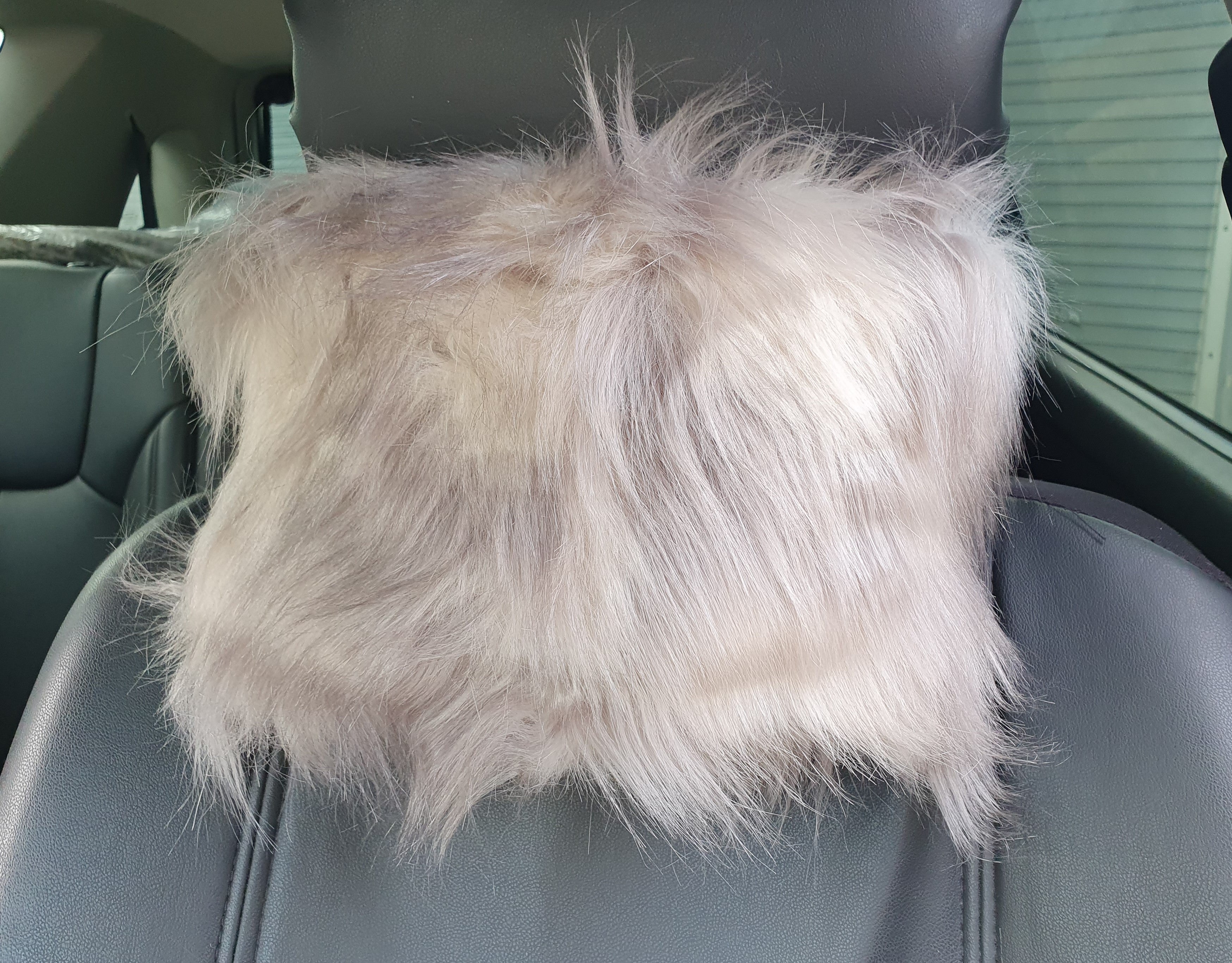 Car Headrest Fur Cushions
