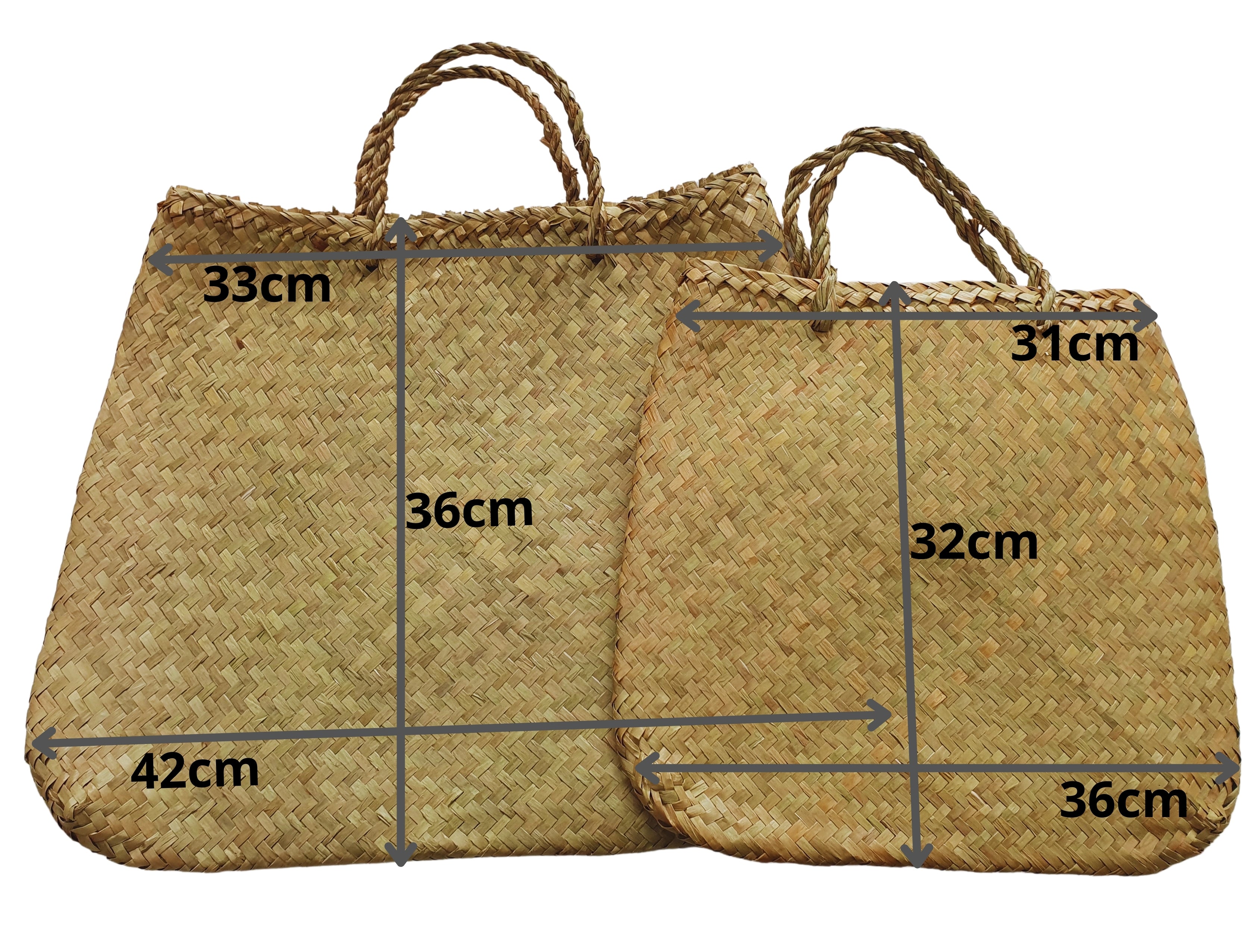 Woven Kete - Large and Medium