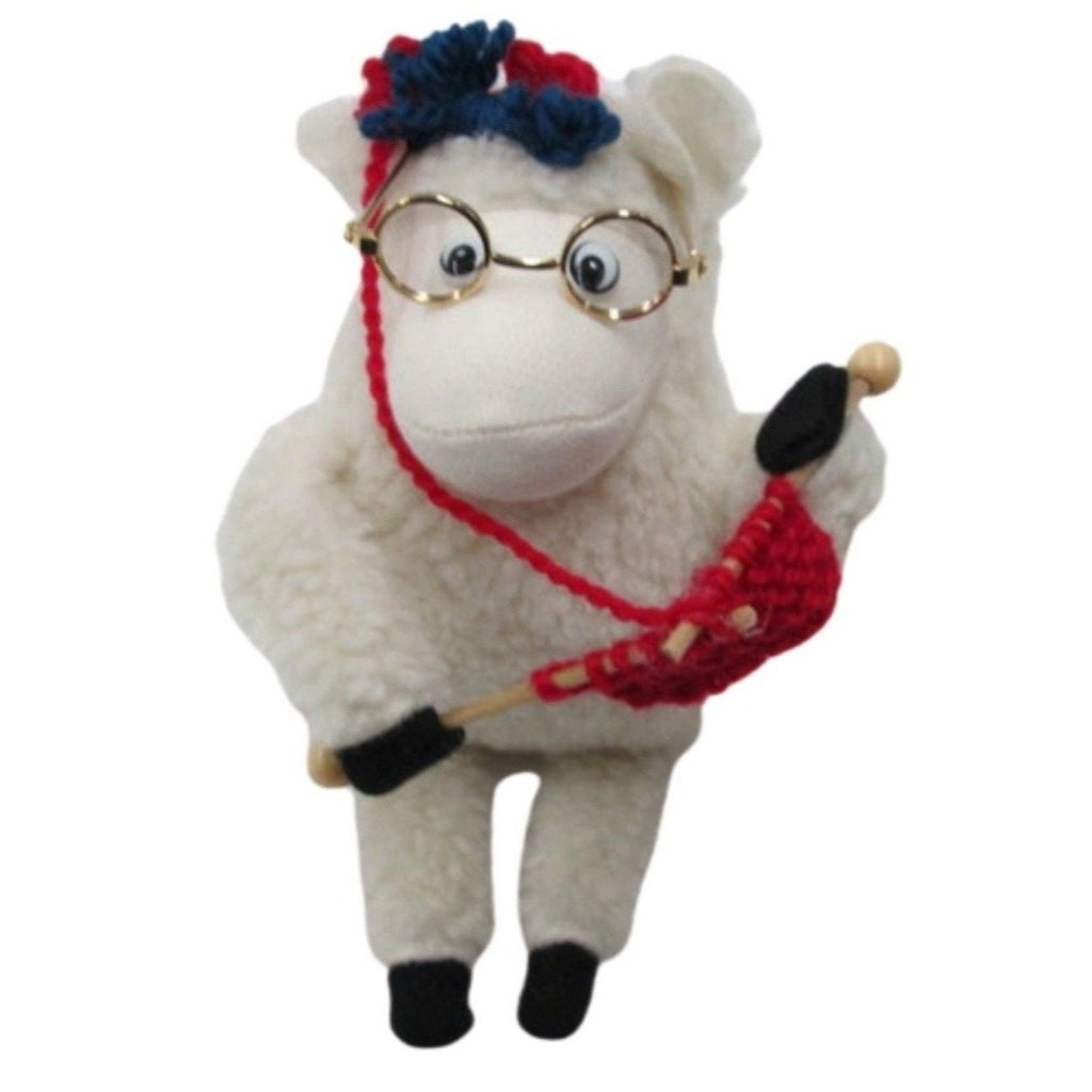 Sheep knitting wool