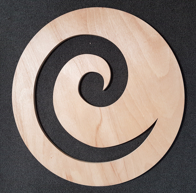Koru shape large for kindergarten playgrounds
