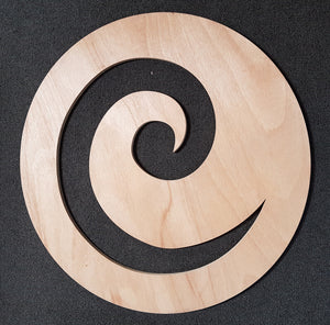 Koru shape large for kindergarten playgrounds