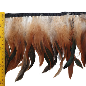 Rooster feathers for Korowai Making