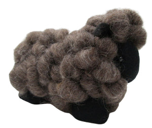 Small Loopy Wool Lamb (brown)