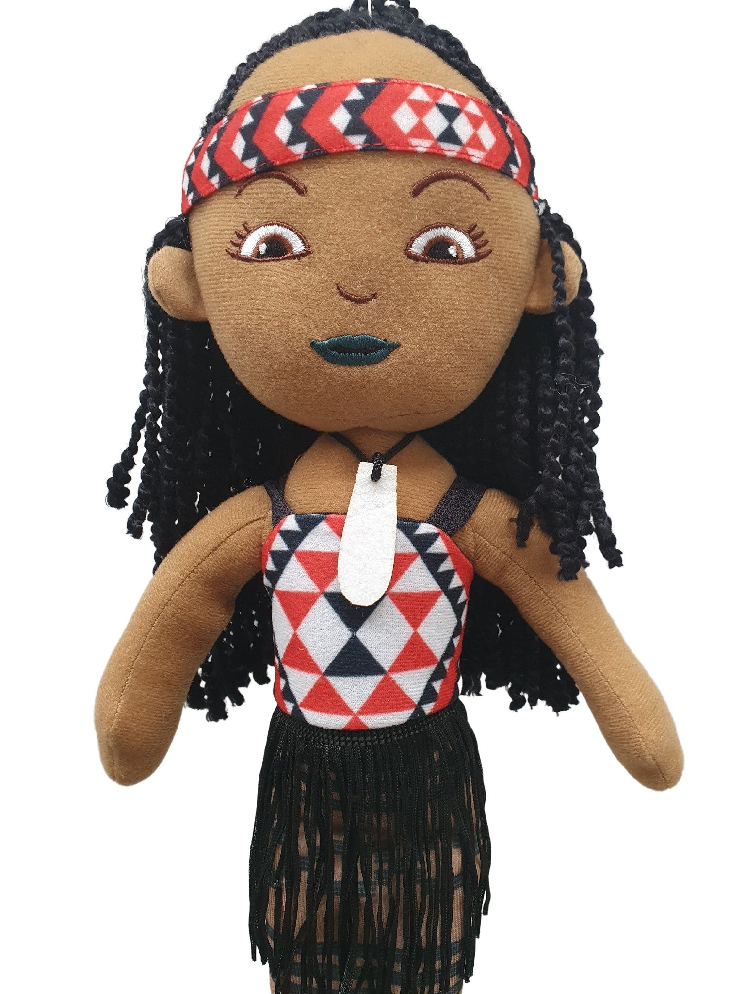 Maori Girl Doll (Kapa Haka Maori Doll)