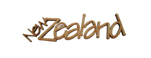 Wood Shape New Zealand (set of 5)