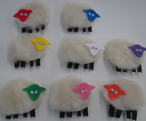 Wool Sheep Magnet