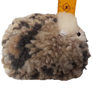 Real wool toy sheep