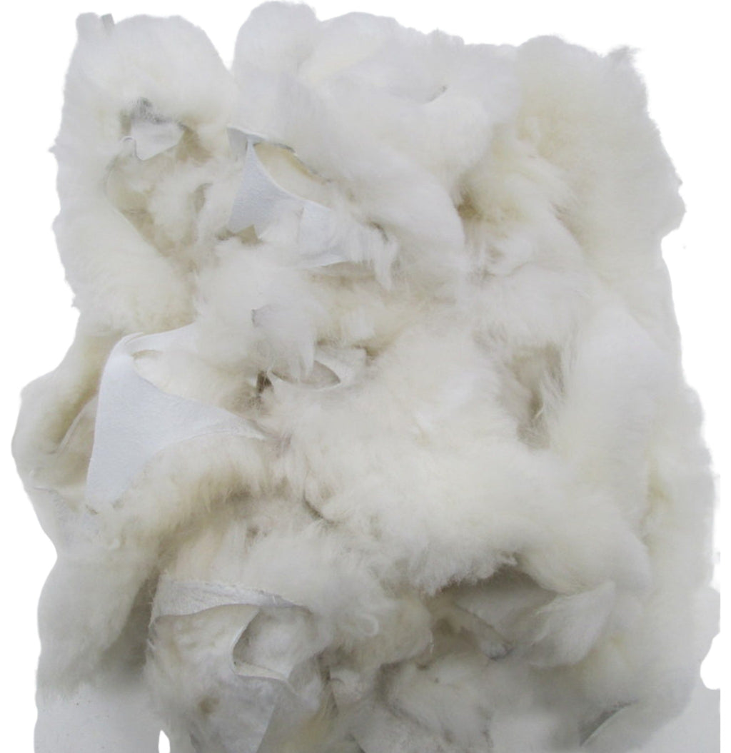 Sheepskin offcuts for craft in New Zealand