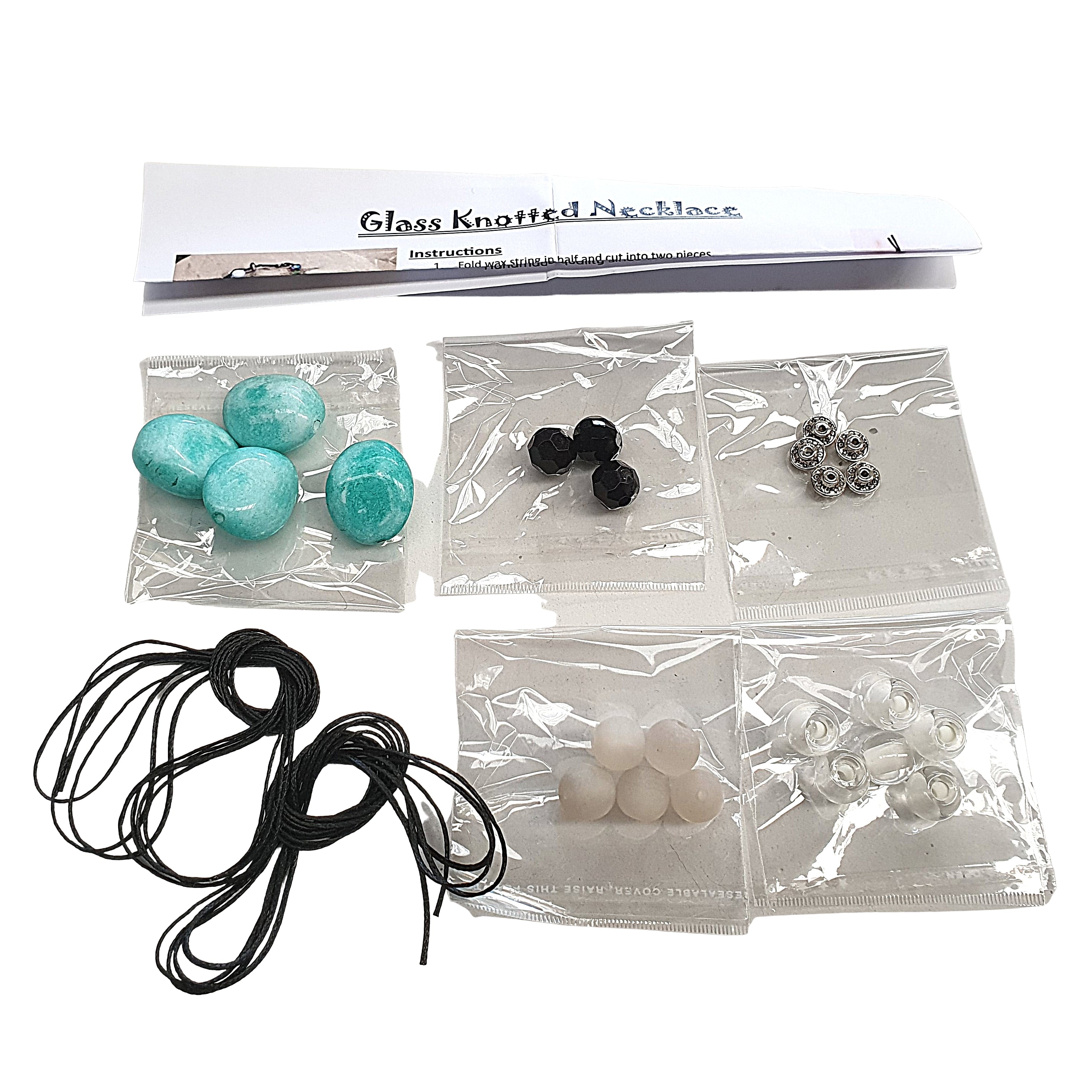 Czech Crystal Glass Bead Necklace Kit