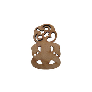 Wood shape Tiki (Pack of 10)