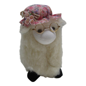 Romney Sheep with Hat & Glasses